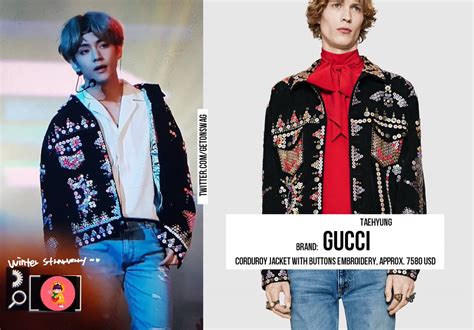 taehyung gucci tie dna|bts Gucci queen.